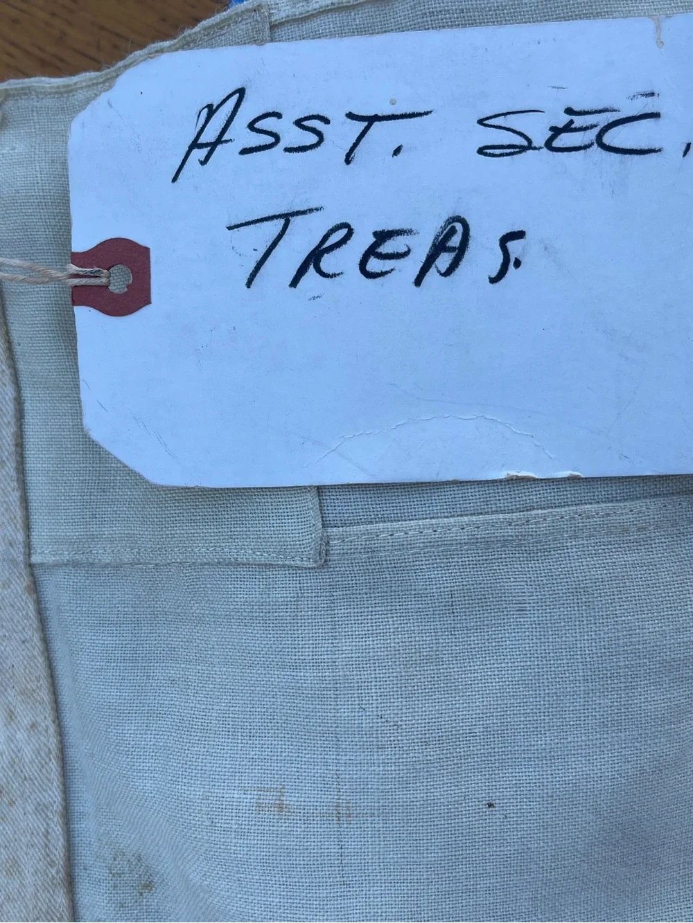 Vintage Assistant Secretary of the Treasury Flag #6 (3’ x 5’)